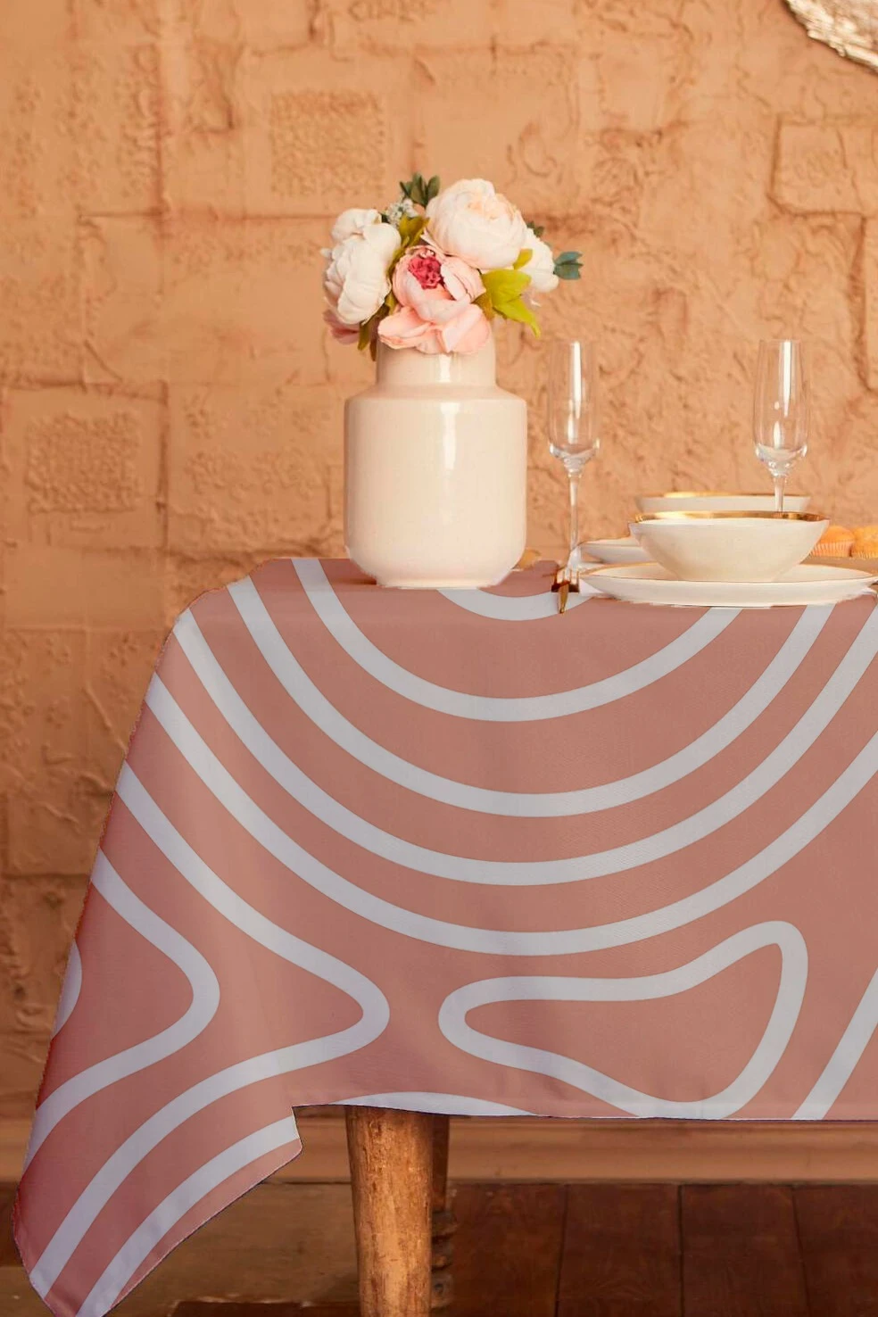 Скатерть прямоугольная 135х180 см, с полной запечаткой (полиэстер)#5