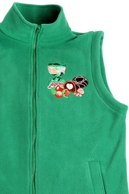 Жилет Браво флисовый без капюшона унисекс, однотонный "Agrégé"#1 Жилет Браво флисовый без капюшона унисекс, однотонный "Agrégé"#1