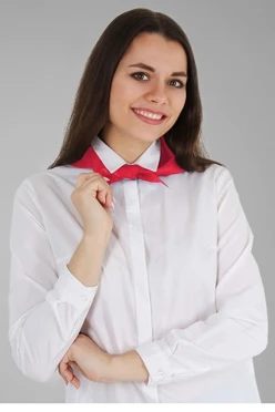 Купить косынку Лолла 40х40х70  см красную