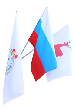 Купить кронштейн настенный на 3 штока с алюминиевым древком 1,5 м