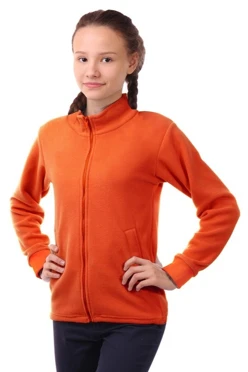 Толстовка Харисон флисовая без капюшона детская, однотонная#1