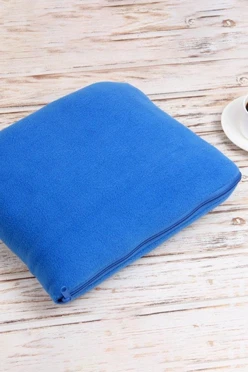 Плед Трансформер (плед-подушка) флисовый однотонный#2