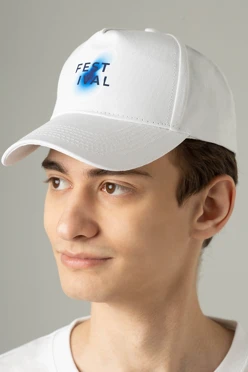 Бейсболка Актив пятиклинка взрослая, однотонная (хлопок)#1