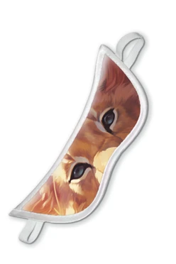 Маска для сна Китти 7х21 см#2