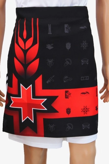 Передник Айс Бокс с прямым низом, с полной запечаткой "Udmurtia"#5