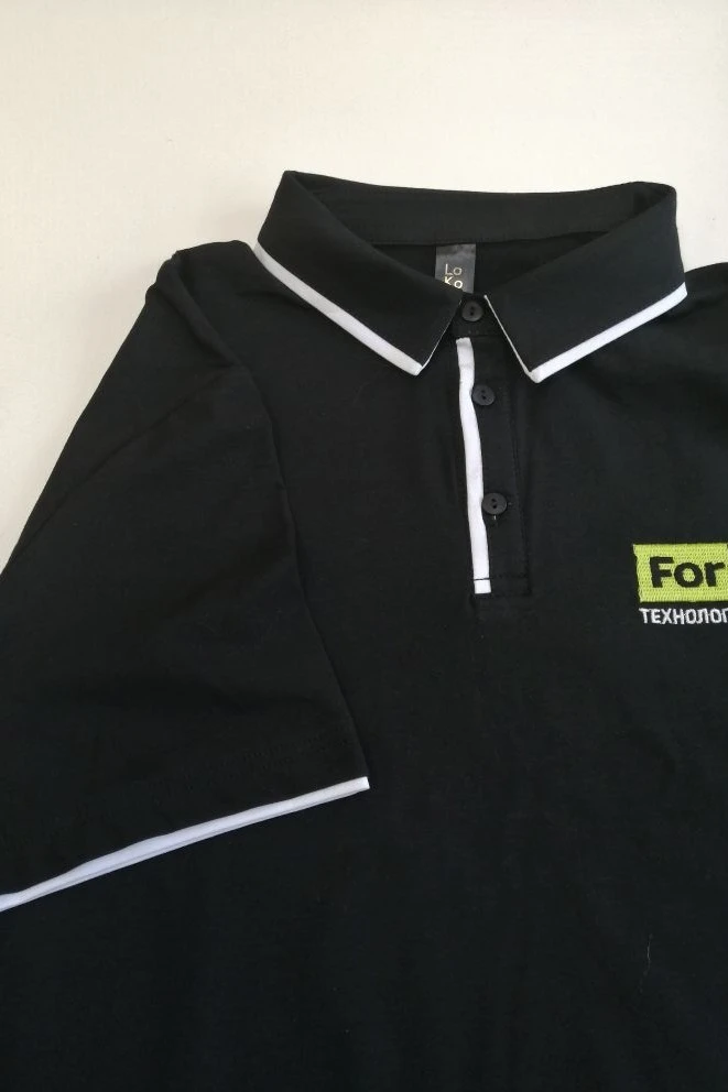 Поло Лайн унисекс комбинированная (хлопок)#4