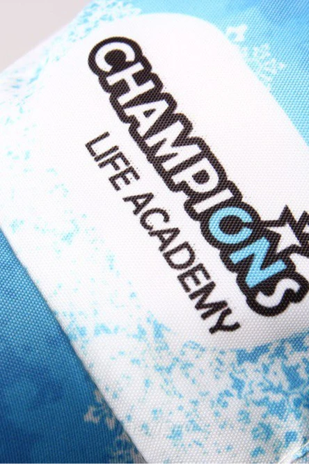 Шапка-ушанка Вилл с козырьком взрослая, с полной запечаткой "Champions"#5