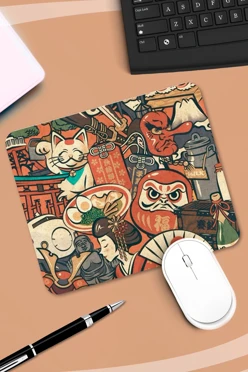 Купить коврик для мыши прямоугольный c принтом "Talismans"