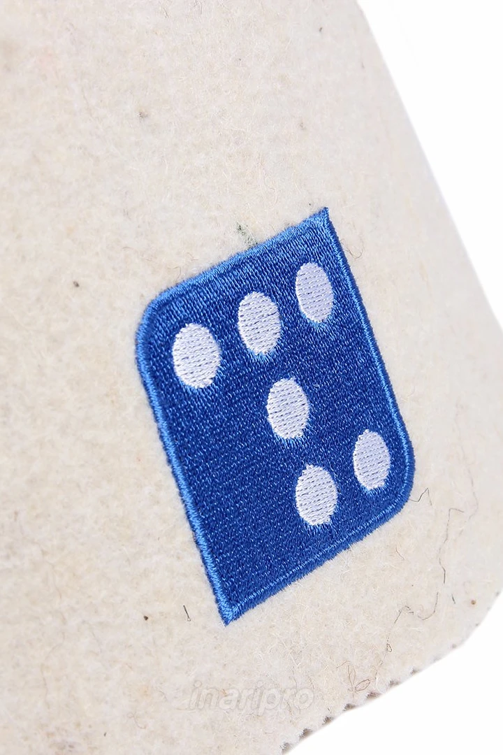 Шапка Банщик однотонная "Domino"#1 Шапка Банщик однотонная "Domino"#1