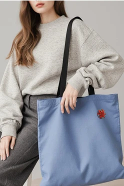 Наклейка-стикер Круг 5х5 см с печатью "Flower"#1