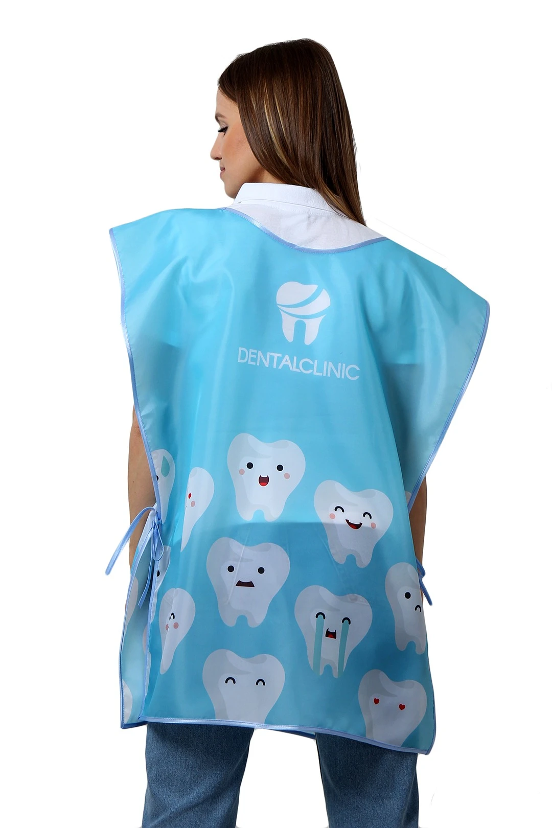 Накидка Инсайт 60х80 см, с полной запечаткой "DENTALCLINIC"#2