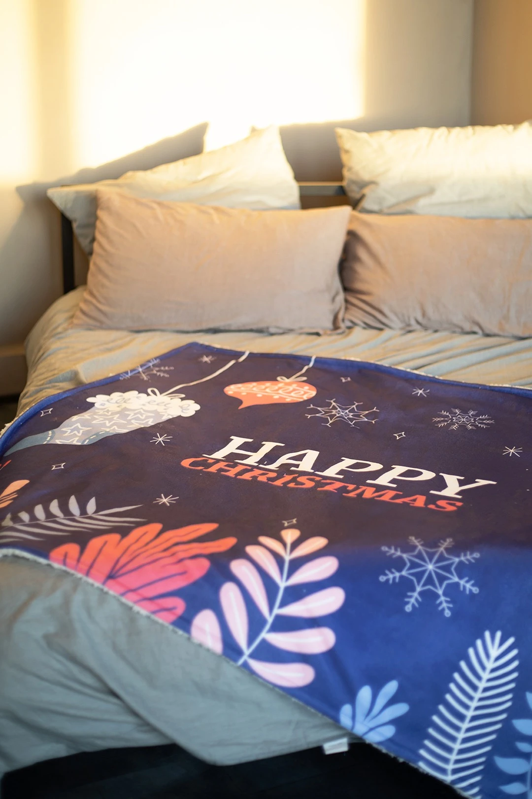 Купить плед Слипи флисовый (двухслойный), с полной запечаткой