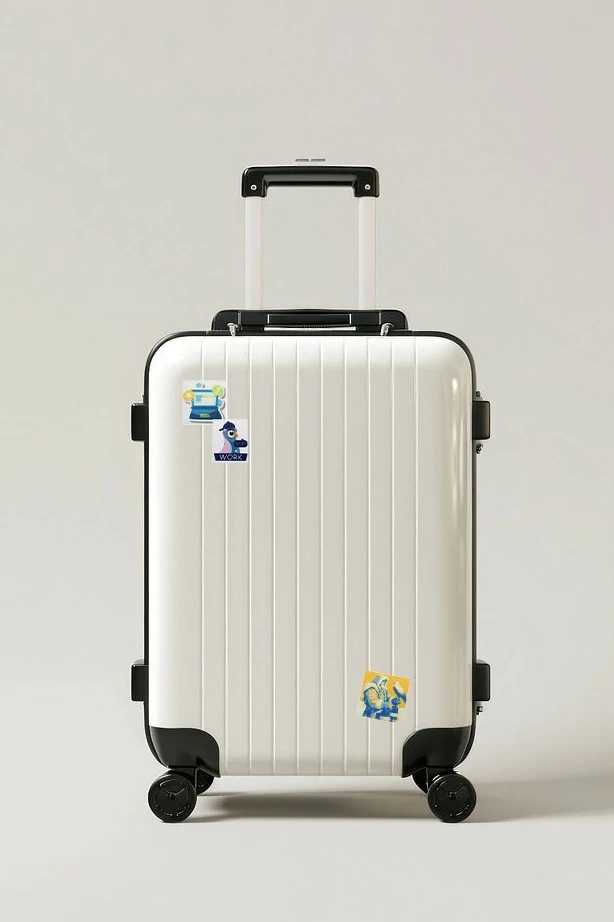 Наклейка-стикер Прямоугольник 5х6 см с печатью "Work"#1 Наклейка-стикер Прямоугольник 5х6 см с печатью "Work"#1