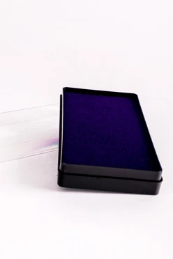 Купить футляр из пластика с прозрачной крышкой 58х108 мм, темно-синий