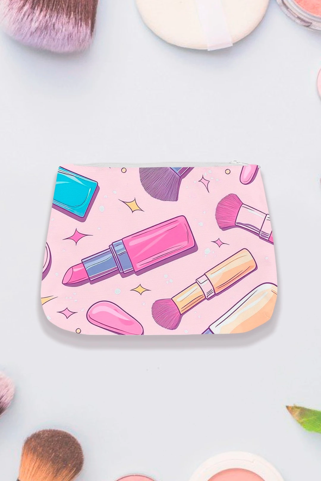 Купить косметичку Джеми 22х15х4 см, с принтом "Beauty" Купить косметичку Джеми 22х15х4 см, с принтом "Beauty"