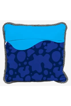 Подушка с кантом 30х30 см, с принтом "Drowning in your arms"#1