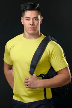 Купить лимонную футболку Степ унисекс