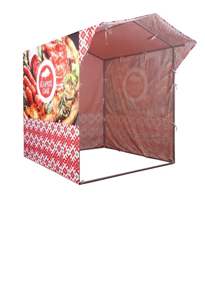 Купить Палатку для промоакции и торговли 2х2 метра (с козырьком) "Беларускi смак"