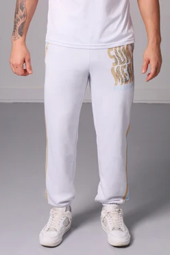 Брюки Одри из футера хб унисекс с полной запечаткой#1