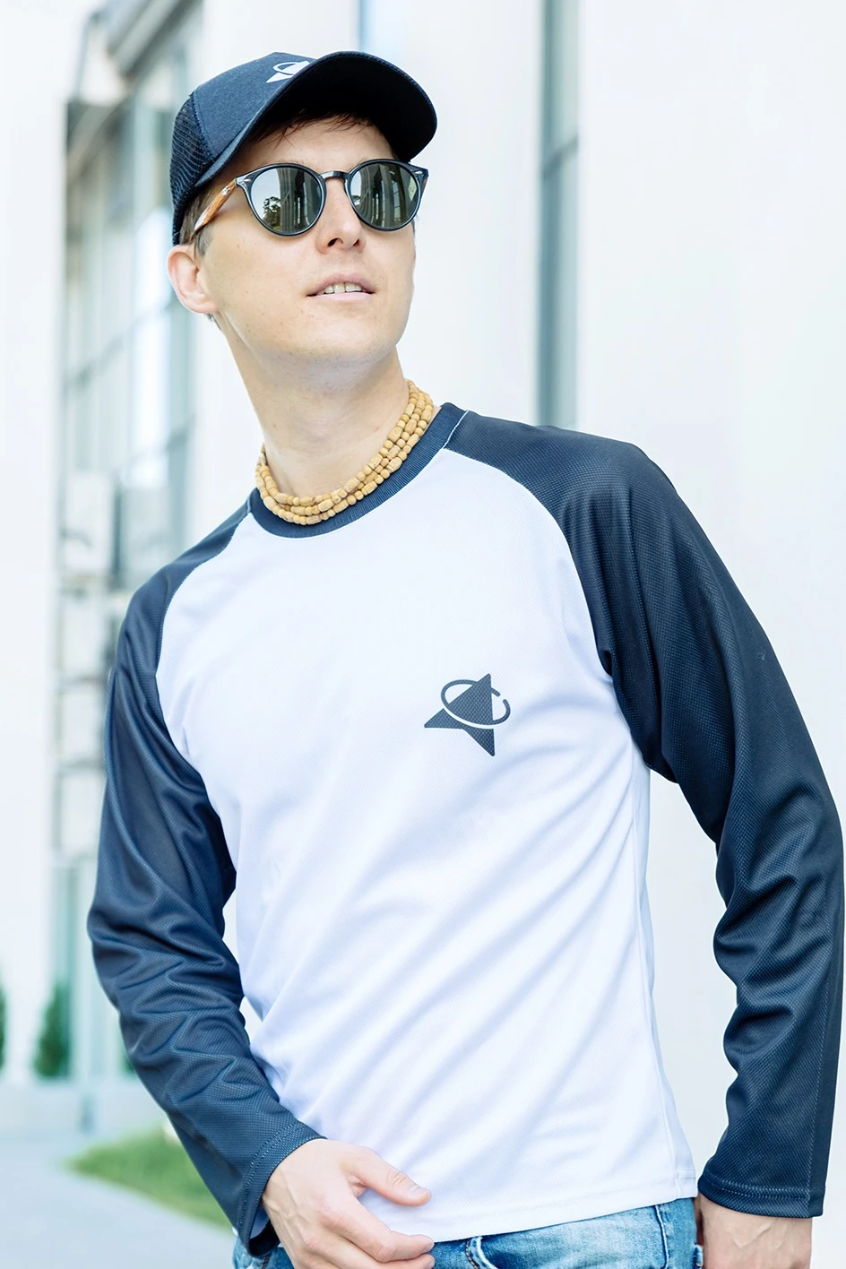 Купить бейсболку Вестерн облегченную с печатью на всей поверхности "Postman"