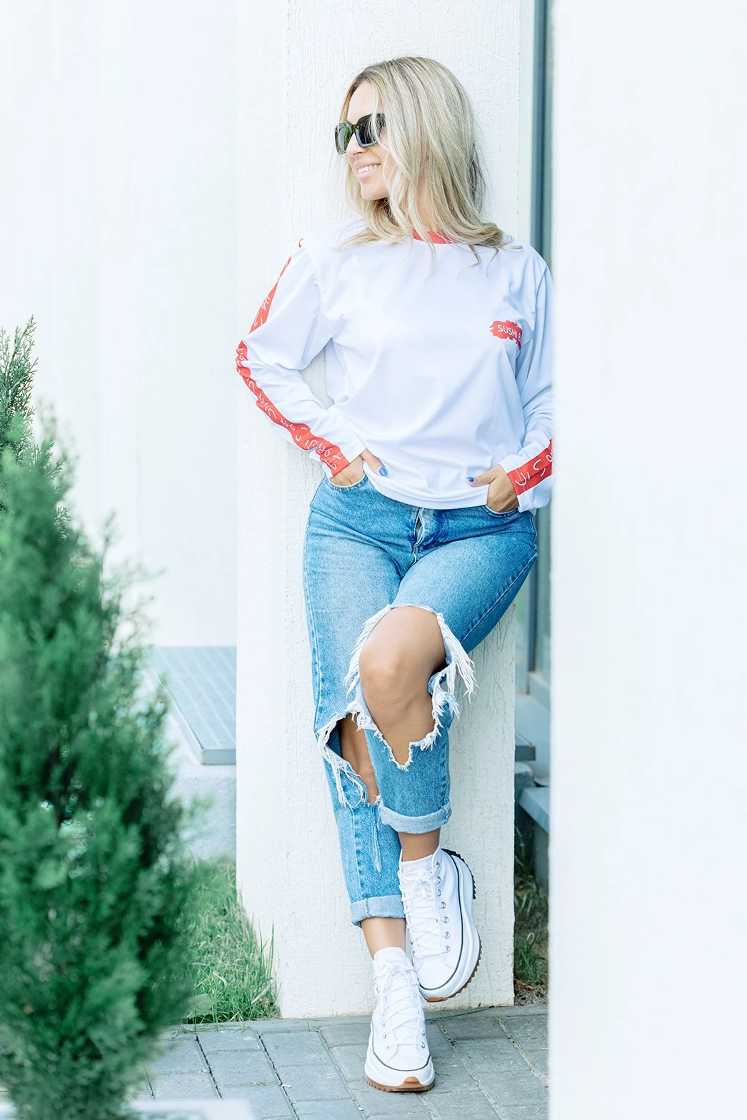 Лонгслив Гэлэкси Плюс женский с полной запечаткой "Osaka"#4