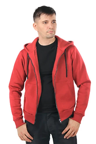 Купить толстовку красную Рик унисекс