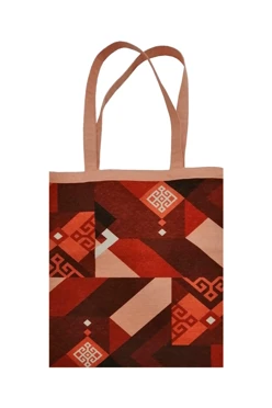 Купить сумку Сенди из саржи 30х40 см, печать с двух сторон "Abstraction"