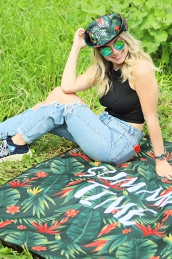 Плед Комфорт для пикника 120х145 см (трехслойный), с полной запечаткой#1