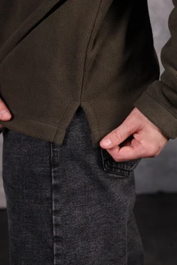 Толстовка Энди флисовая унисекс, однотонная#3