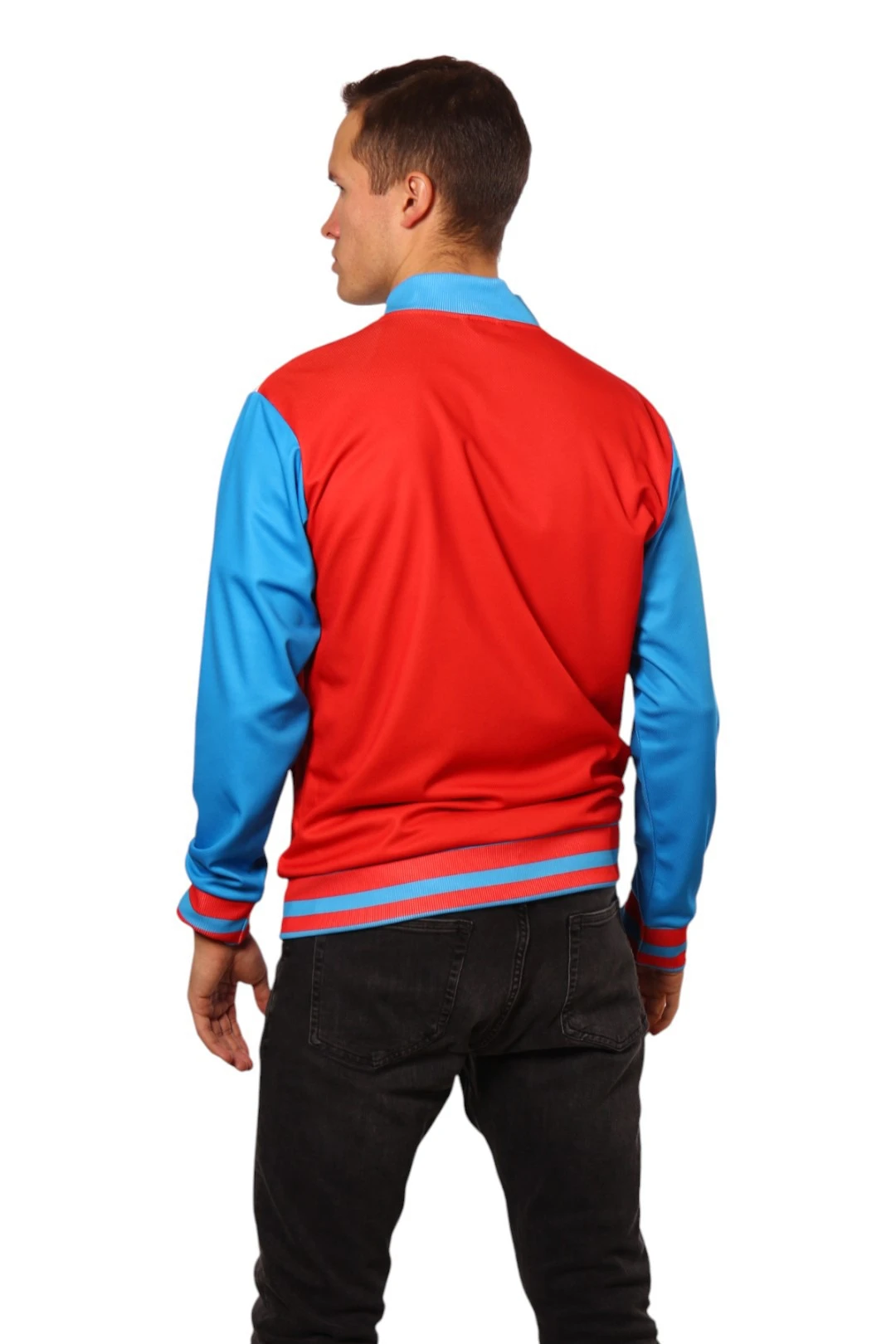 Бомбер Блэйд унисекс из адидаса с полной запечаткой "Fores"#1 Бомбер Блэйд унисекс из адидаса с полной запечаткой "Fores"#1