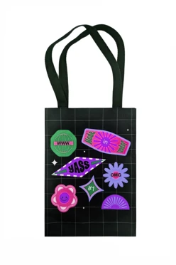 Купить сумку Бэлл из оксофрда 30х40 см, с печать с двух сторон "Yass"