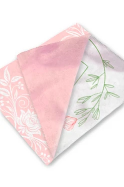 Плед Палитра флисовый 120х150 см (двухсторонний), с принтом "Happy wedding anniversary"#2