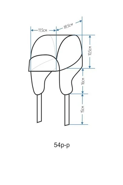 Шапка-ушанка Винтер на флисе детская, с полной запечаткой "Pokemon"#3