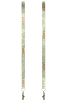 Купить ленту для бейджа репс ширина 1,5 см, с клипсой, с печатью "Worms"