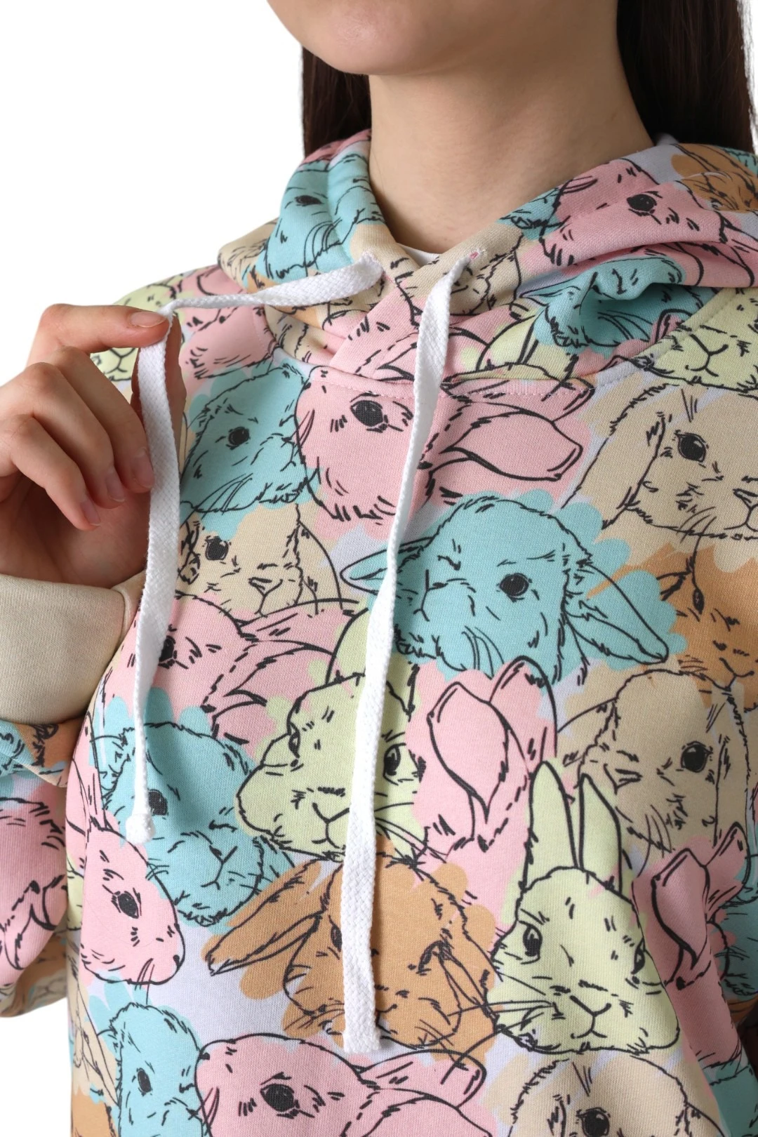 Худи Кевин унисекс из футера хб с полной запечаткой#4