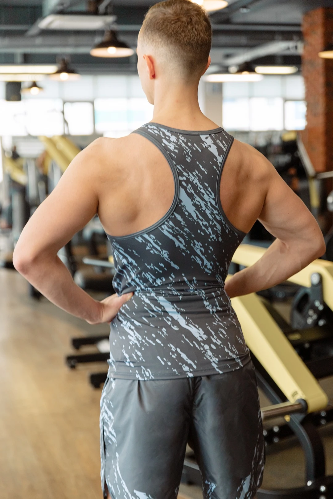 Борцовка Чарли мужская с полной запечаткой#4 Борцовка Чарли мужская с полной запечаткой#4