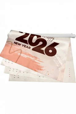 Календарь из полиэстера 30x45 см, перекидной#1