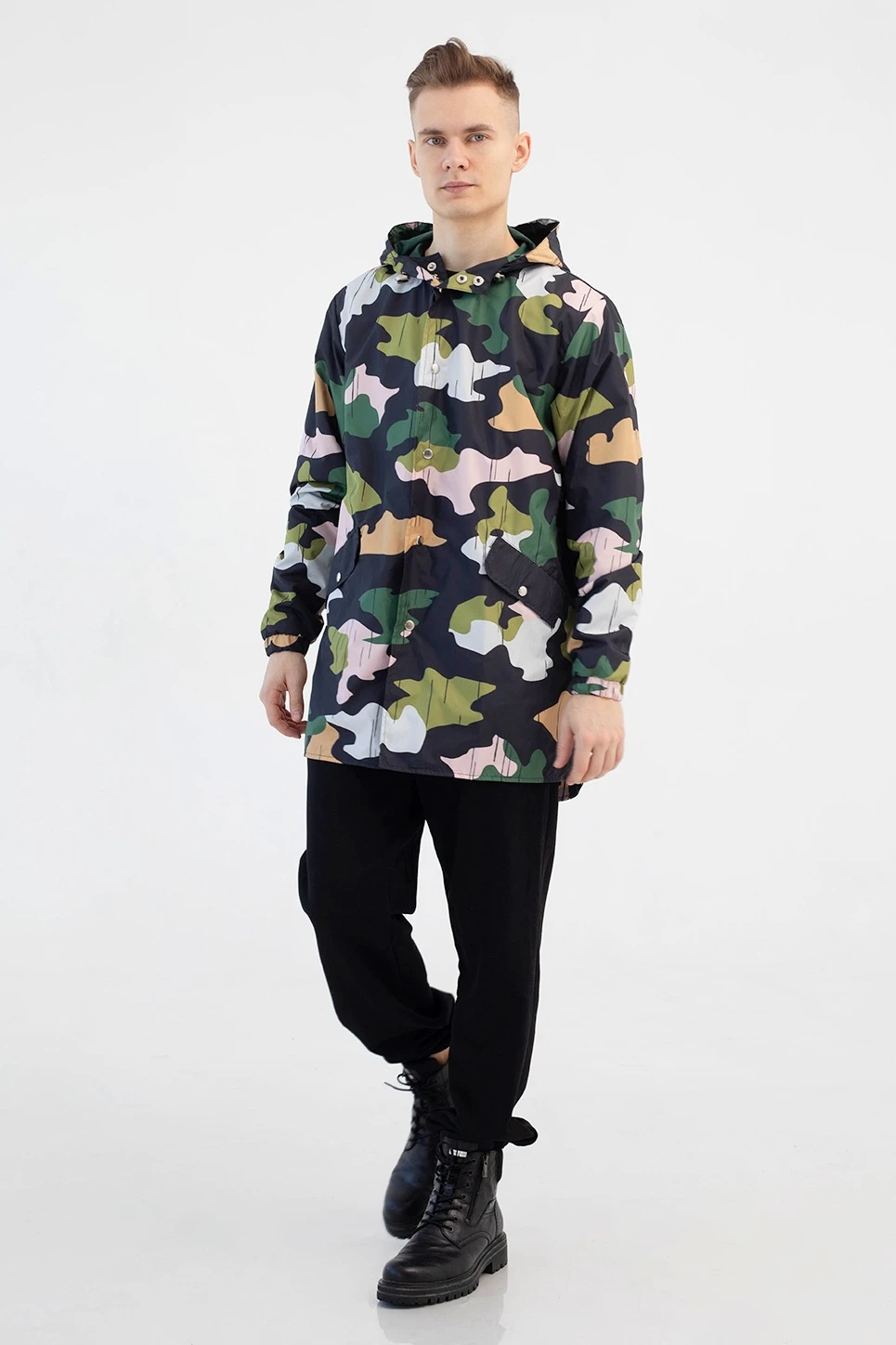 Ветровка Энерджи унисекс с полной запечаткой "Military Go"#3