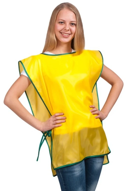 Накидка из шелка Кейп 60х80 см, однотонная желтая#1 Накидка из шелка Кейп 60х80 см, однотонная желтая#1