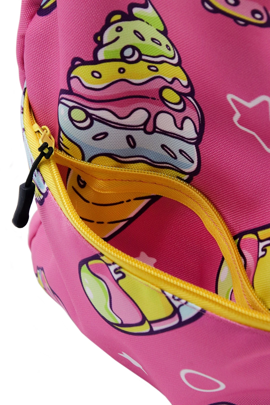 Рюкзак детский Дуо мягкой формы 25х33х7 см, с полной запечаткой "Sweets"#2 Рюкзак детский Дуо мягкой формы 25х33х7 см, с полной запечаткой "Sweets"#2