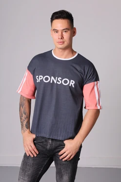 Купить футболку Бен унисекс с полной запечаткой "Sponsor"