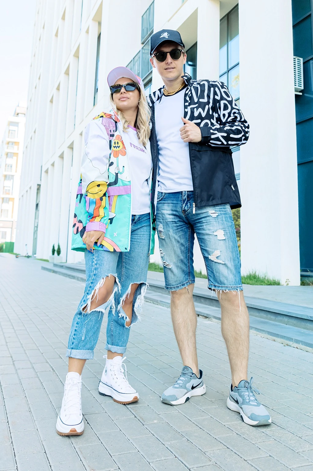 Ветровка Харви унисекс с полной запечаткой "Runes"#3