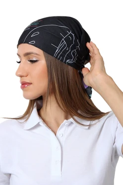 Бандана с полной запечаткой, полиэстер 60х60х90 см "Colorful"#1