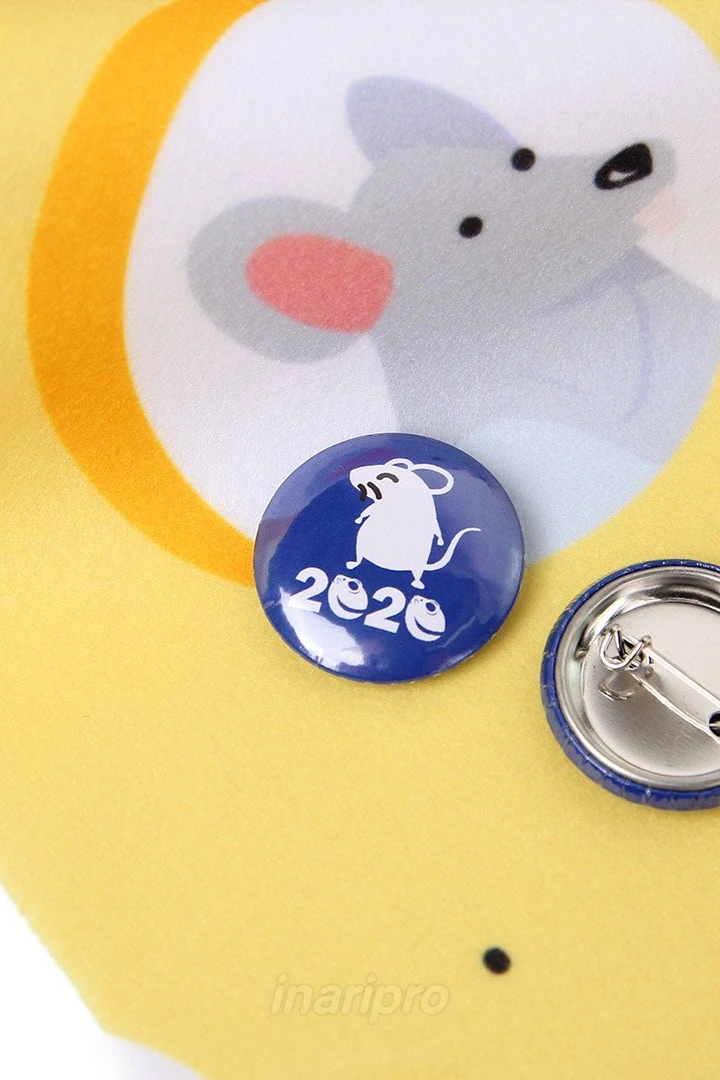 Значок закатной диаметр 25 мм, с принтом "2020"#1 Значок закатной диаметр 25 мм, с принтом "2020"#1