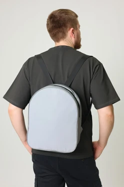 Рюкзак Фотон 28х35х10 см светоотражающий, однотонный#2