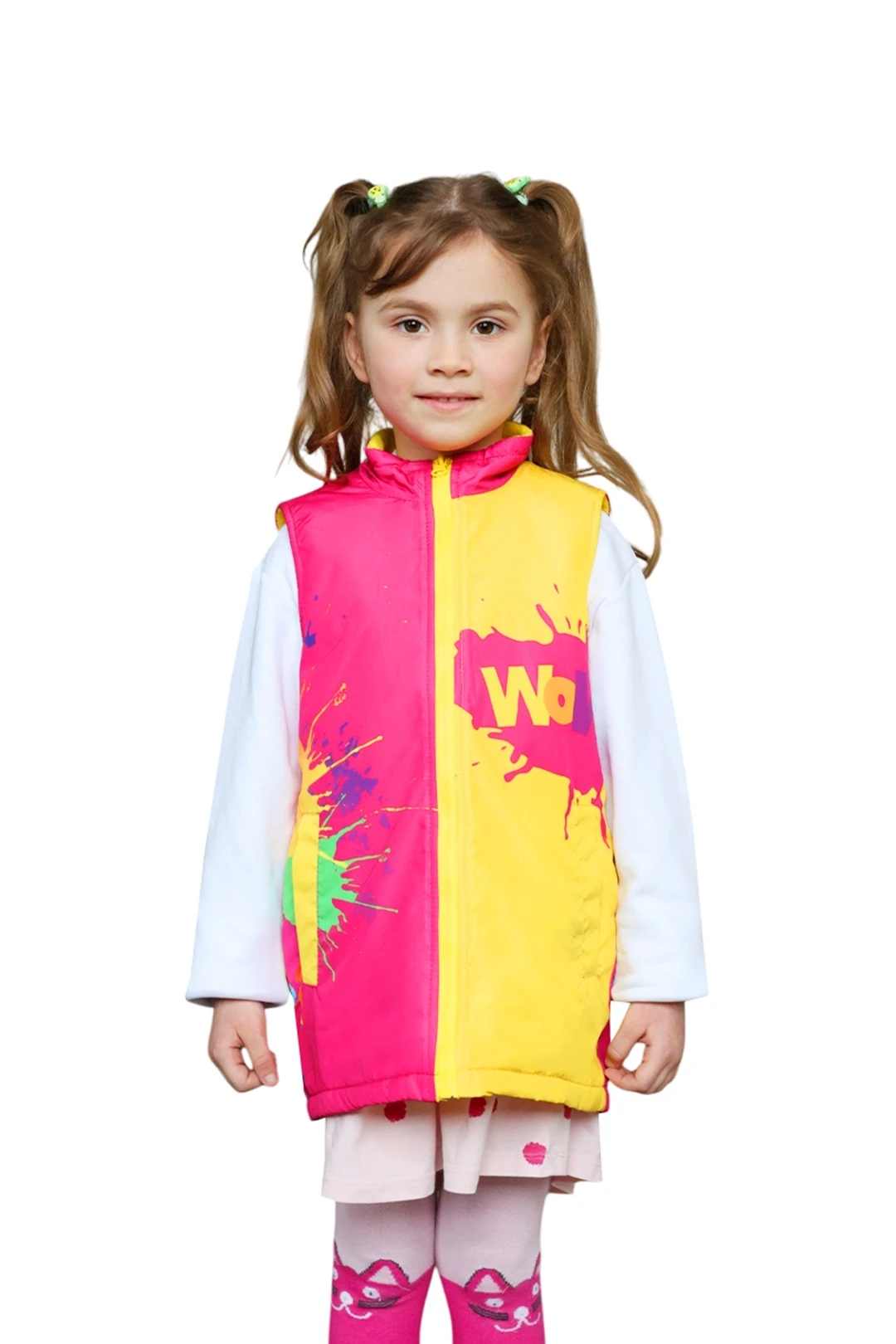 Жилет Пилот с подкладом из флиса детский, с полной запечаткой#2