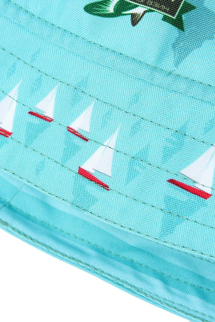 Панама Ямайка с отстроченными полями, с полной запечаткой "Fish-Ok"#7