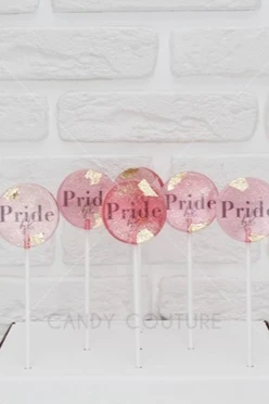 Леденец круг с печатью#1