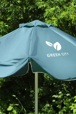 Зонт Ницца 3 м (купол 2,7х2,7 м), с полной запечаткой#2