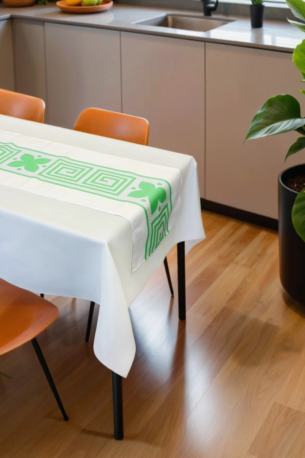 Раннер прямоугольный 40х150 см, с полной запечаткой (полиэстер) "Clever"#1